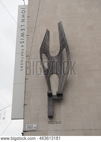 Winged Figure In London