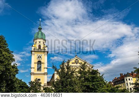 St. Joseph Is A Roman Catholic Church Located In Maxvorstadt, Munich, Bavaria, Germany.
