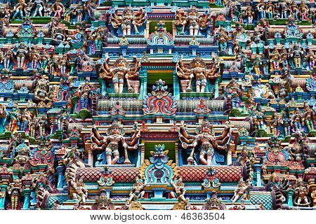 Relief Of Menakshi Temple