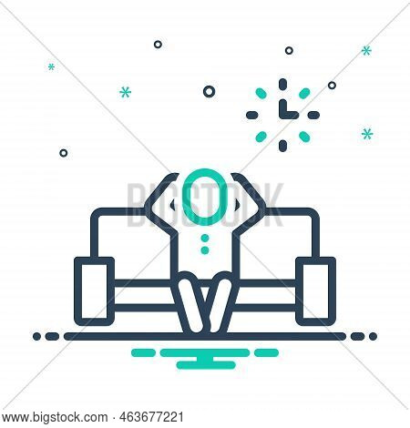 Mix Icon For Comfortable Cozy Convenient Comfy Cosy Relaxed Pleasant Furniture Couch Sofa Lounge Sit