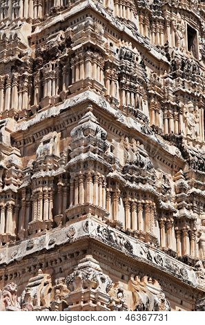 Detalle del templo Virupaksha