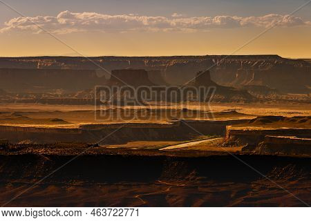 Colorado River From Ded Horse National Park Viewpoint , Utah, Usa