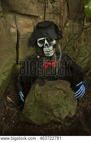 Stuttgart, Germany, 31 Oktober 2019. Halloween Celebration At The Wilhelma  Zoo In Stuttgart, German