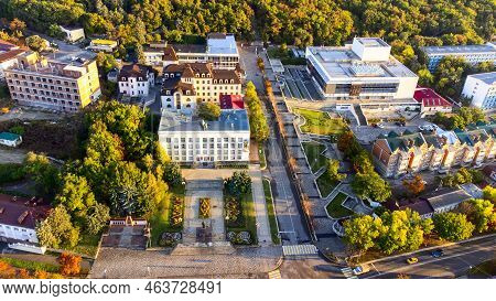 Russia, Stavropol Krai Zheleznovodsk, September 20, 2022, Administration Of The City Of Zheleznovods