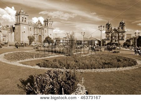 Iglesia La Compana de Jesus-Cusco-Peru