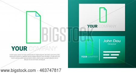 Line Grip Tape On A Skateboard Icon Isolated On White Background. Colorful Outline Concept. Vector