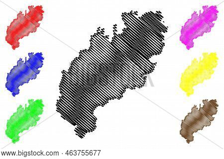 Lamba Island (united Kingdom Of Great Britain And Northern Ireland, Scotland, Shetland Islands) Map 