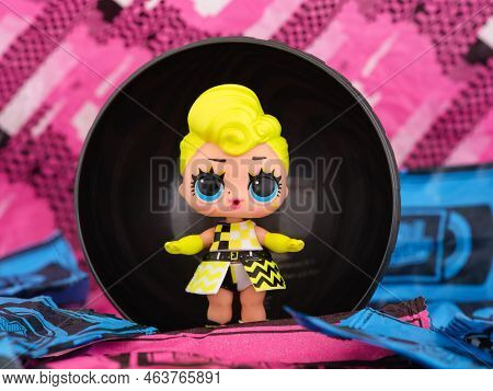 Tambov, Russian Federation - October 02, 2022 A Lol Surprise Dance Dance Dance Doll In One Half Of I