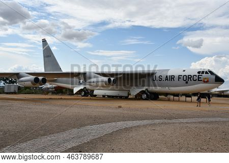 Albuquerque Nm - Jul 24: Heritage Park At National Museum Of Nuclear Science And History In Albuquer