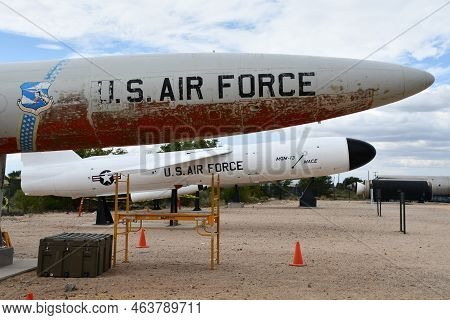 Albuquerque Nm - Jul 24: Heritage Park At National Museum Of Nuclear Science And History In Albuquer