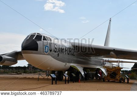 Albuquerque Nm - Jul 24: Heritage Park At National Museum Of Nuclear Science And History In Albuquer