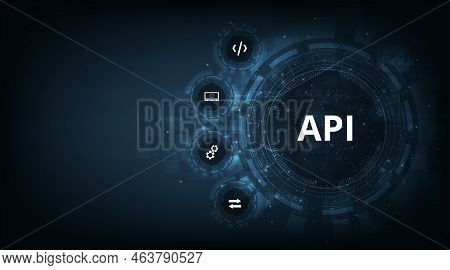 Application Programming Interface (api). Software Development Tool, Information Technology, Modern T
