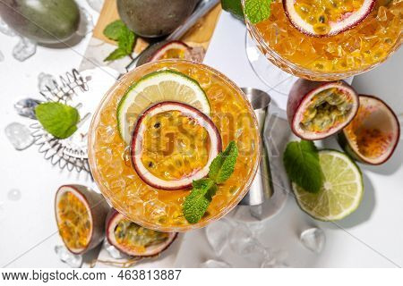 Passion Fruit Martini Cocktail