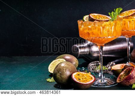 Passion Fruit Martini Cocktail