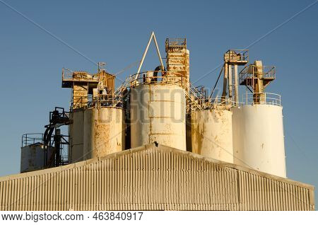 Gypsum, Plaster And Prefabricated Plaster Factory. Arinaga Industrial Park. Aguimes. Gran Canaria. C