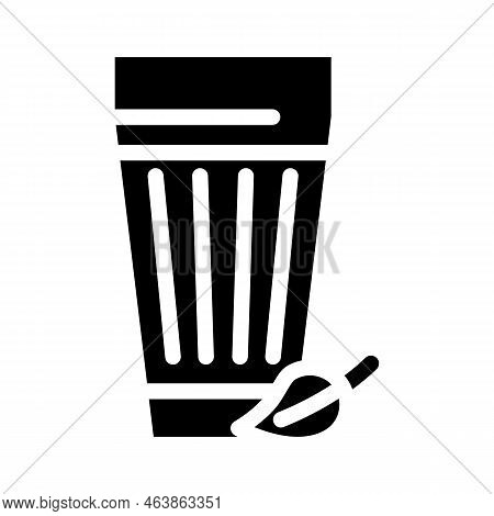 Ayran Milk Product Glyph Icon Vector. Ayran Milk Product Sign. Isolated Symbol Illustration