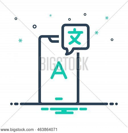 Mix Icon For Translator Interpreter Dragoman Linguist Polyglot Language Dictionary