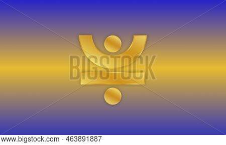 Just-jst Cryptocurrency Image. 3d Drawing. Coin Logo.