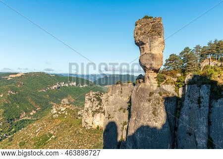 The Vase Of Sevres, Spectacular Rock In The Jontes Gorges.