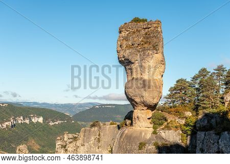 The Vase Of Sevres, Spectacular Rock In The Jontes Gorges.