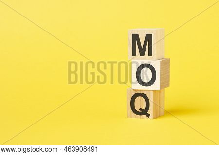 Alphabet Letter Block In Word Moq - Abbreviation Of Minimum Order Quantity