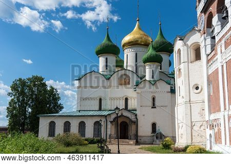 Transfiguration Cathedral In Spaso-evfimiev Monastery, Suzdal. Golden Ring Of Russia
