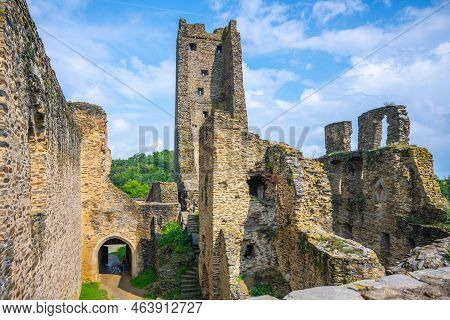 Okor - Ruins Of Medieval Castle Near Prague, Czech Republic
