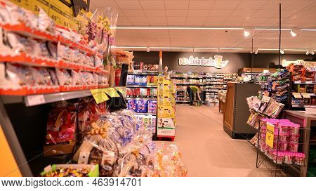 Warsaw, Poland. 10 October 2022. Inside Supermarket Netto In Warsaw