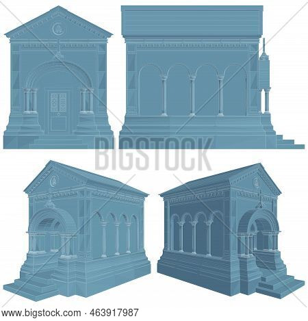 Mausoleum Grave Vector 01.eps