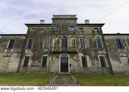 Old House At Fratta Polesine, In Rovigo Province, Veneto, Italy