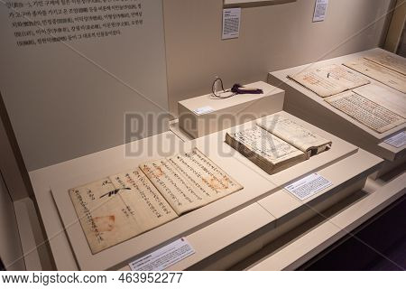 Busan Museum Collection Of Artifacts And Relics In Busan South Korea