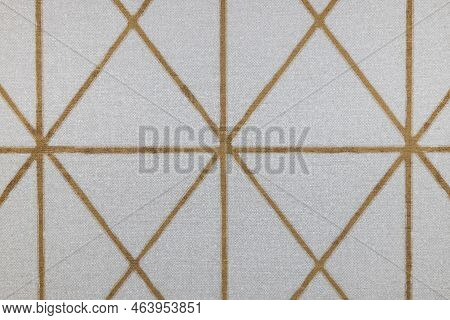 Vinyl Wallcovering Texture With Dynamic Gridwork And Angles Pattern