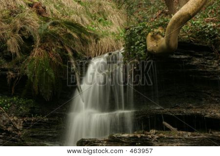 Une chute d'eau