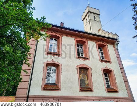 Facade Of The Veitsburg Castle In Ravensburg