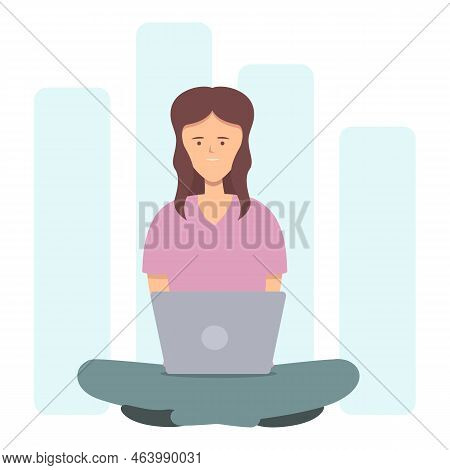 Freelancer Benchmark Icon Cartoon Vector. Cost Indicator. Unit Strategic