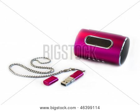 Digital Media Player And Usb Flash Drive