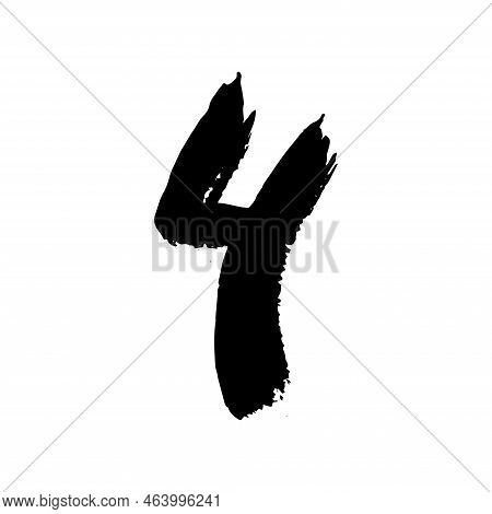 Four 4 Fourth Number Numerical Mathematics Digit Geometric Finance