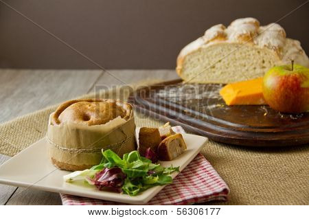 Melton Mowbray Pork Pie Ploughman's Lunch