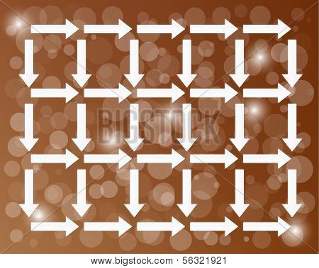 Background With Arrows