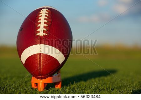 American Football ready for kickoff