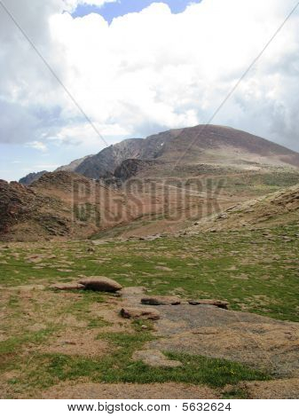 Mountain top summit