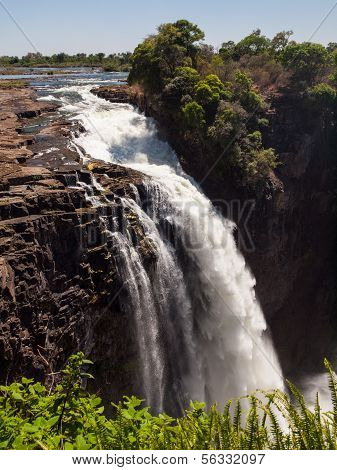 Devil's Cataract (part Of Victoria Falls)