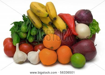 Verdure e frutti assortiti