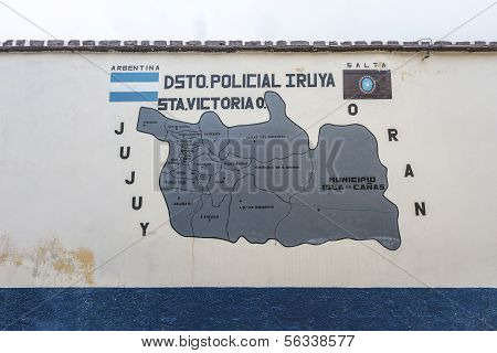 Iruya en Salta provincia del noroeste argentino