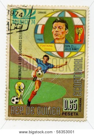 Stamp from Guinea Munich74