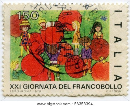 Stamp From Italy