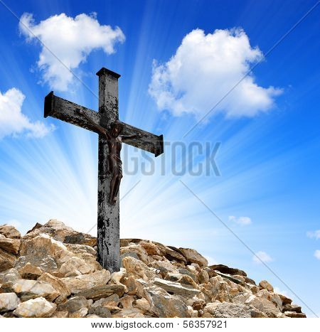 Ježíš Kristus na kříži