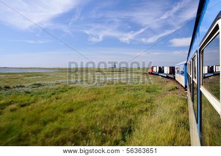 A Little Old Island Train