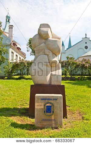 Europeade 2004 Sculpture In Riga, Latvia