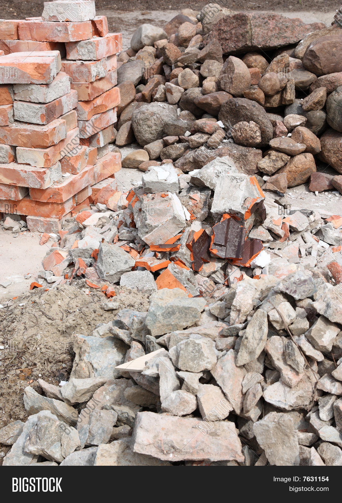 Rubbish, Bricks Ans Image & Photo (Free Trial) Bigstock
